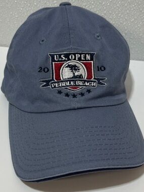 Pebble Beach U.S. Open 2010 Embroidered Navy Baseball Cap